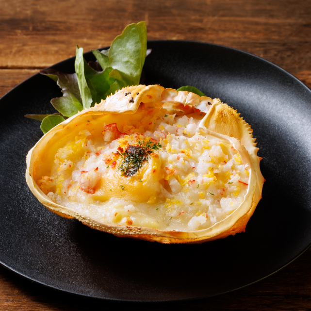 かに玉グラタン